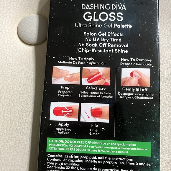 Nib Dashing diva gloss gel nail strips - Picture 4 of 4